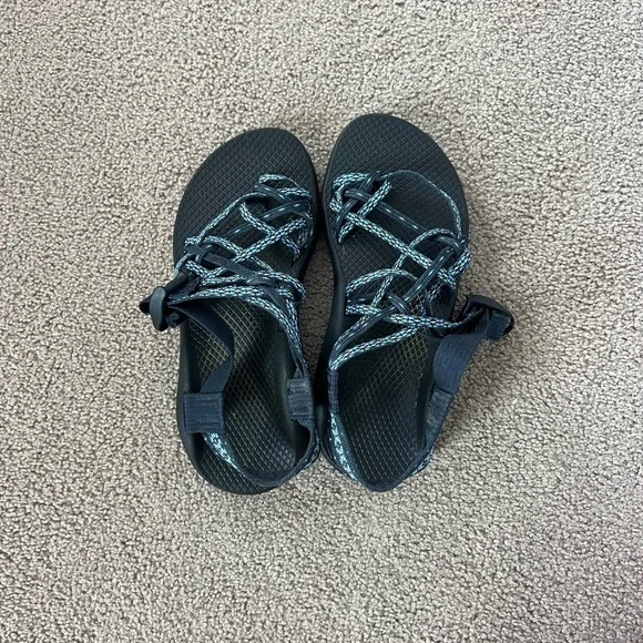 Chaco | Shoes | Womens Size 7 Navy And Blue Strappy Chaco  display picture 2